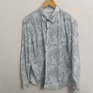 Banana Republic Men's Paisley Print Shirt